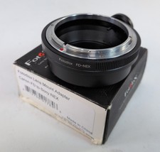 Fotodiox FD-NEX Adapter for Canon FD Mount to Sony NEX E-Mount