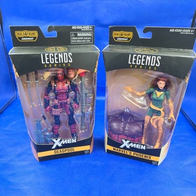 Marvel Legends Lot   Marvel s Phoenix & Deadpool   X-Men 6  Figures   Hasbro