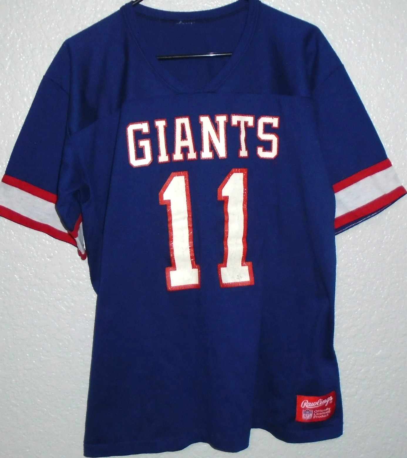 New York  Giants Phil Simms Jersey Rawlings size XL