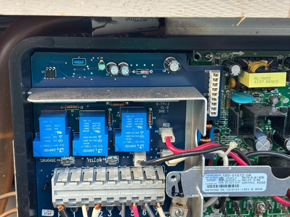 Placa de circuito de control principal Orca 2009,5-2012,5 Watkins/Hot Springs IQ 2020 Foto 3 de 4