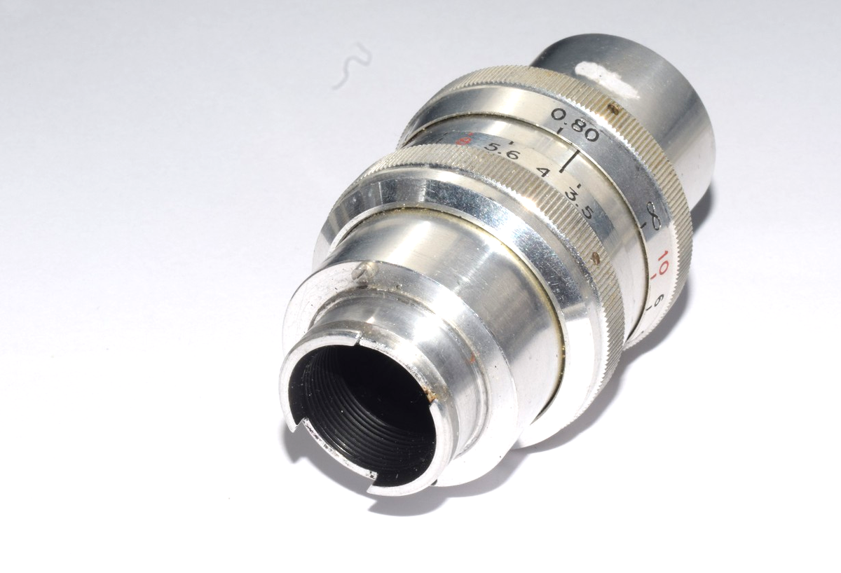 Som Berthio Paris Cinor 50mm F3.5 L39→M Som Berthiot Cinor 3.5 F=50mm ERCSAM Lens w/Shade Bay Mount for
