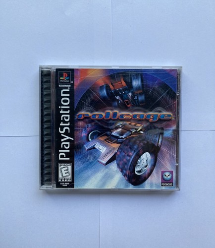 Rollcage (Sony PlayStation 1 PS1, 1999) Black Label Komplett CIB TOP