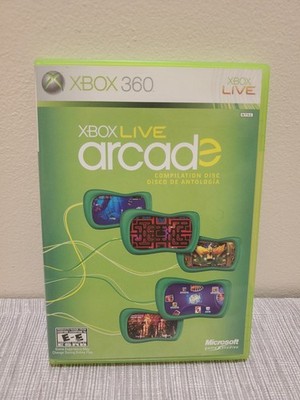 Xbox Live Arcade Compilation Disc (Microsoft Xbox 360, 2007) No Manual Tested 