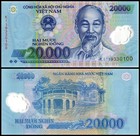 Vietnam 20000 Dong, 2019, P-120j, UNC, Polymer