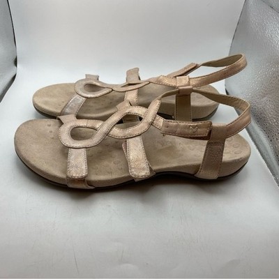 Vionic Jodie women s metallic sandals size 8