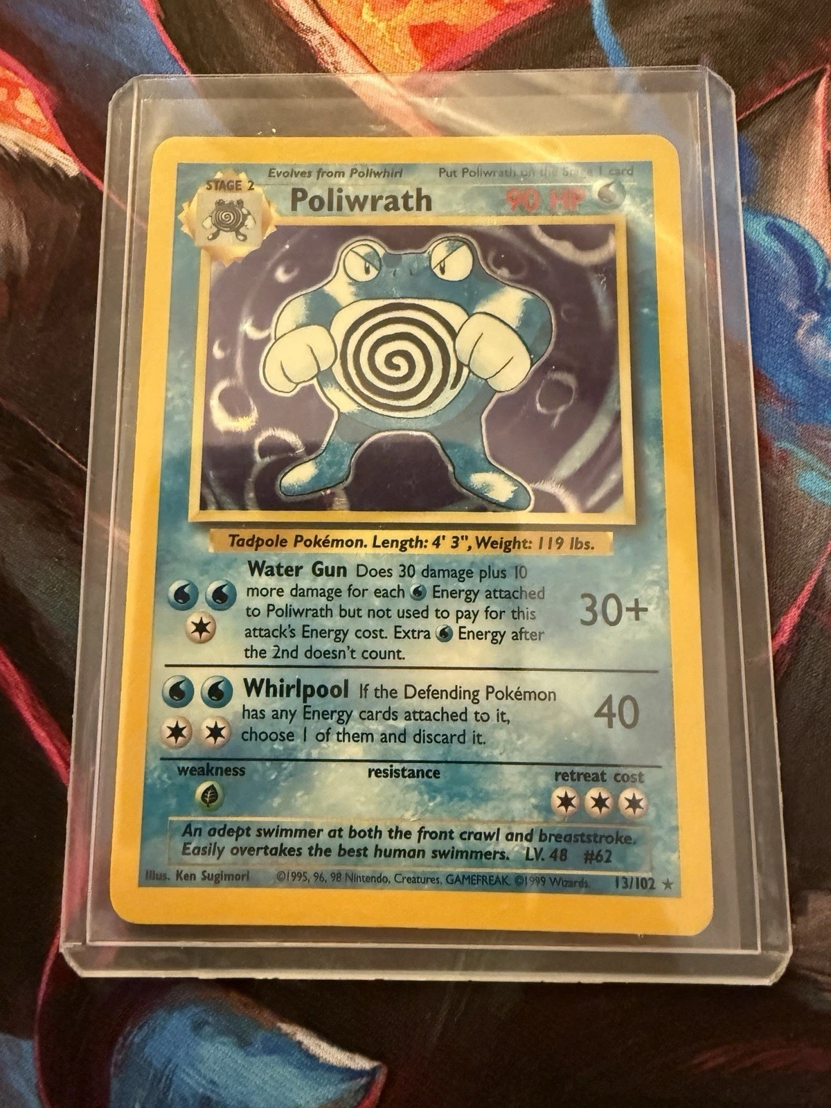 Poliwrath 013/102 Base Set Holo
