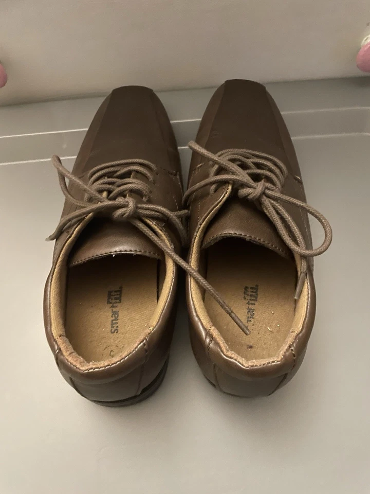 Коричневые модельные туфли для мальчиков размер 5 - Изображение 3 из 4