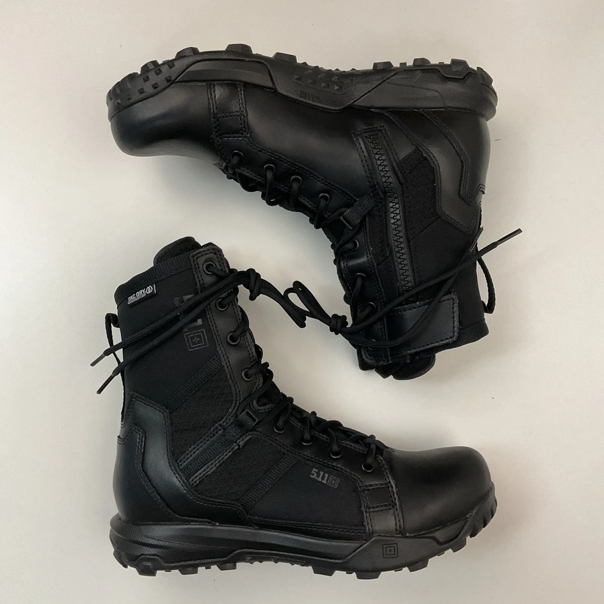 5.11 Tactical 12444 GCB Mens Size 9 A/T 8 SZ WP Waterproof‎ Side Zip Black Boots Amazon.com: 5.11 Tactical Men main image 2