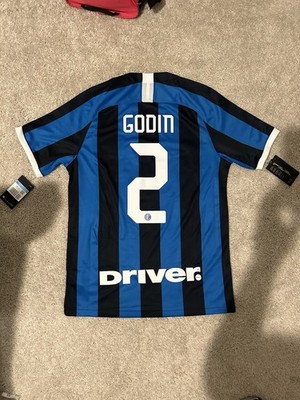 Inter Milan 2019/20 Home Jersey Godín #2 Nike AJ5541-414 – Size M