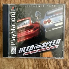 Sony PlayStation 1 PS1 Need for Speed: High Stakes Black Label Complete