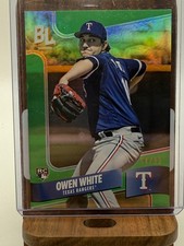 2024 Topps Big League Wrapper Redemption #WR-95 Owen White Green #/99