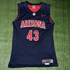Nike Elite Arizona Wildcats Authentic Navy Blue Jersey #43 Men's M - Length +2