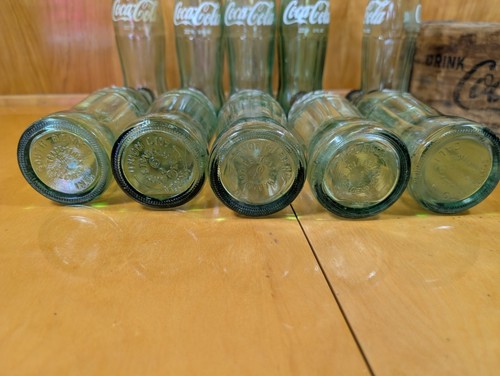 Coca Cola Coke LOS ANGELES Wood Crate With Glass Bottles Collectors Vintage Core - Picture 16 of 24