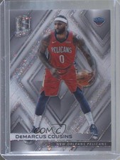 2017-18 Panini Spectra White Sparkle Prizm DeMarcus Cousins #14 hs9