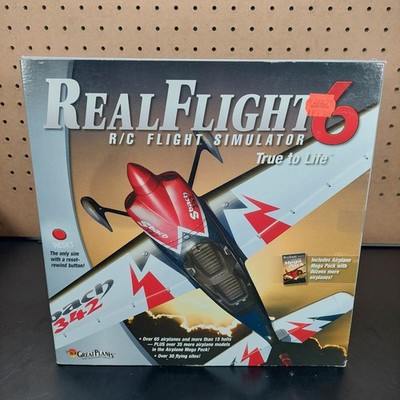RealFlight 6 R/C Flight Simulator DVD ROM Elite Controller And Airplane Mega Pac