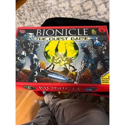 LEGO Bionicle Quest Game Board 2006 University Games- parts only not complete