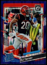 2023-24 Donruss Optic DJ Turner 220 Rated Rookie Purple Shock
