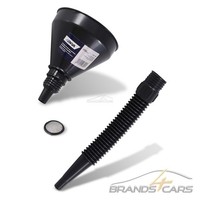 Enva EinfÜLltrichter MIT Sieb ÖLtrichter Ø130Mm Flexibel Mit Filter Benzin ÖL