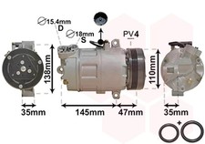 Kompressor, Klimaanlage VAN WEZEL 0600K395