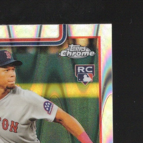 2025 Topps Chrome Raywave Refractor Kristian Campbell (#171) Red Sox SP RC - Bild 4 von 6