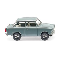 Wiking 012906 - 1/87 Trabant 601 S (1978-90) - Alpenblau - Neu