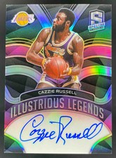 2021-22 Spectra Illustrious Legends Signatures #ILS-CRU Cazzie Russell Auto /99