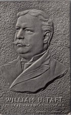 William H. Taft Embossed Postcard 