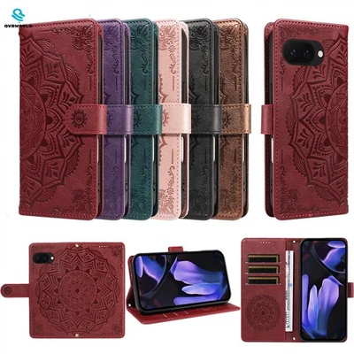 Case for Google Pixel 10A 10 9A 9 8 8A 7 7A 6 Embossed Wallet Case Phone Cover - Image 1 of 4