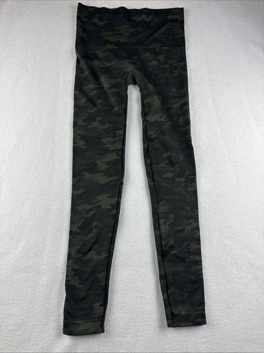 Spanx Look at Me Now Seamless Leggings Green Camo Damen Größe Medium - Bild 2 von 5