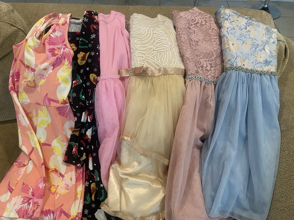 Vestido Niñas Talla 10/12 Excelente Estado Foto 4 de 4