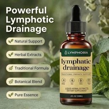 Lymphoria - Lymphatic Drainage Bloat Relief - Detox,  Immune Support 59ml US