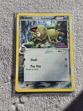 Meowth 71/110 - VLP - EX Holon Phantoms - Reverse Holo Stamped - Pokemon Card 🌙