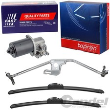 WISCHERMOTOR+GESTÄNGE+WISCHBLATT VORNE passend für VW TRANSPORTER T4 KASTEN BUS