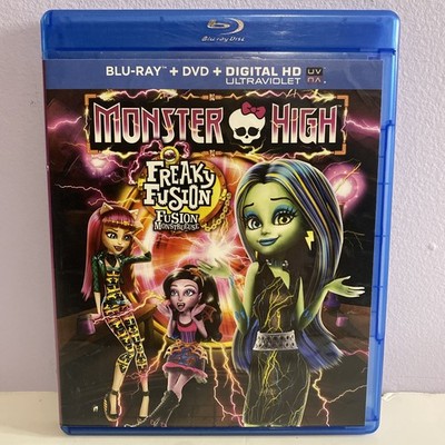 Monster High: Freaky Fusion Blu-ray + DVD Combo | Kids Animated Movie |