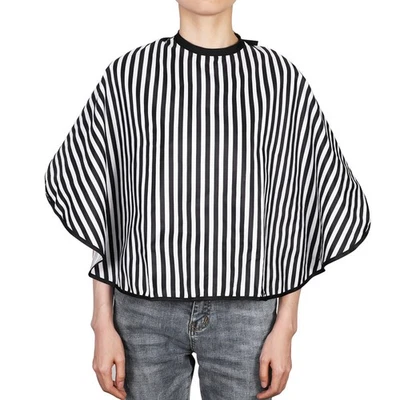 OUNONA Haarschneideumhang Friseursalon Kap Gestreifter Haarschnittumhang