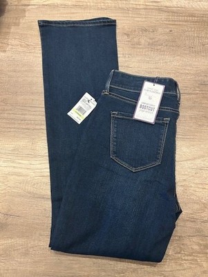 Gloria Vanderbilt Shelton Comfort Curvy Bootcut Mid Rise Slimming Womens Jeans 4