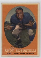 1958 Topps Andy Robustelli #15 HOF sq1
