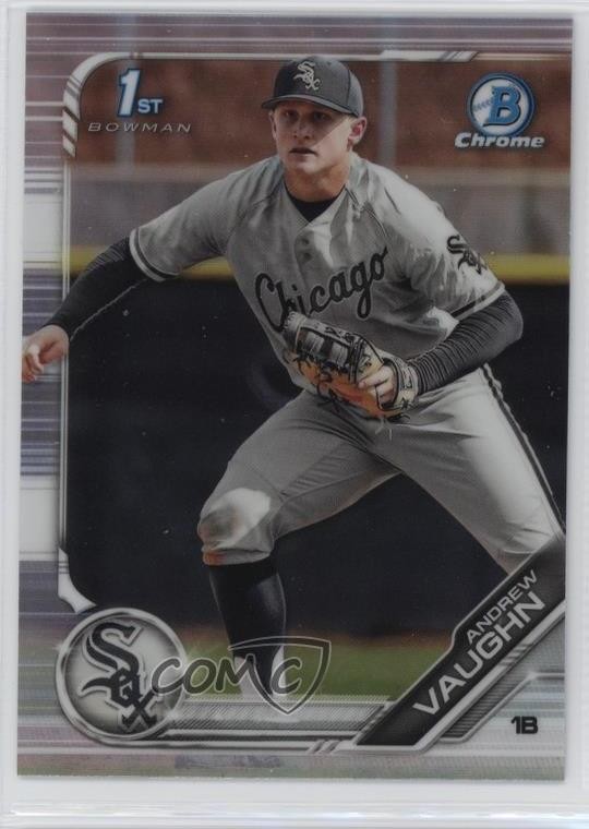 2019 Bowman Draft Chrome Refractor Andrew Vaughn #BDC-100 13gc