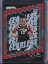 2024 Panini Prizm WNBA #9 Chelsea Gray Fearless Prizms Red #/99