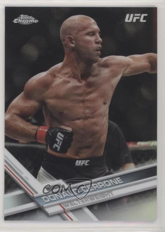 2017 Topps Chrome UFC Refractor Donald Cerrone #37 zx6