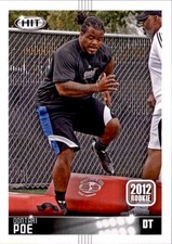 Dontari Poe 2012 Sage Hit Rookie Card #138. rookie card picture