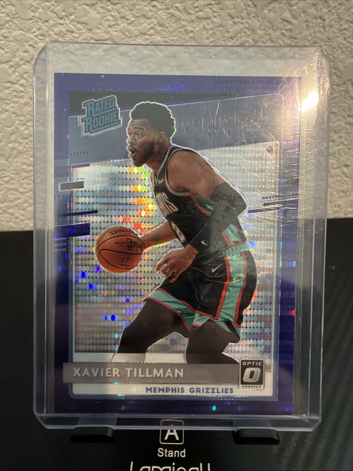 2020-21 Panini Donruss Optic - Rated Rookie Xavier Tillman #185 Purple Pulsar