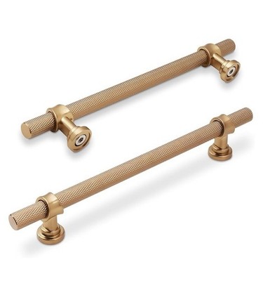 10 Pack 6-1/4 Inch Cabinet Hardware Pulls  Champagne Bronze Color Komotia Brand