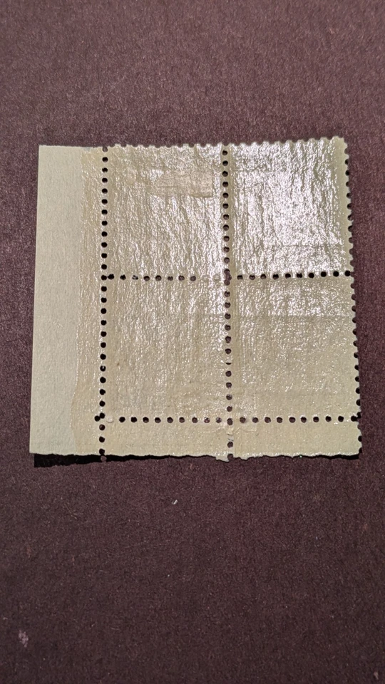 U.S. Stamps, #612 XFLH Plate Block - Image 2 of 2