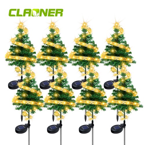 2-10Pack Solar Christmas Tree Garden Lights Waterproof Decor Lights Outdoor Yard - Picture 14 of 15