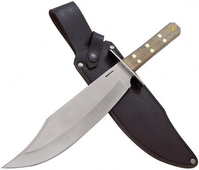 Condor Undertaker Bowie CTK2804-10.3 10'' Carbon Brown Walnut Fixed Knife