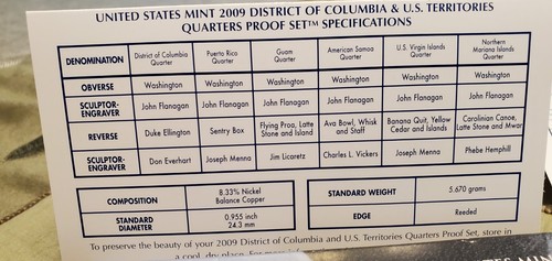 2009&2010 US Quarters Proof Sets. 11 Coins. Parks & Territories. Great Deal 😃 - Picture 5 of 7
