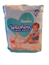 Pampers Splashers Disposable Swim Pants Size M 20-33lb. 18 pack 
