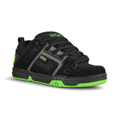 DVS Comanche Skateschuhe - Schwarz/Anthrazit/Lime