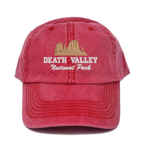 Death Valley National Park embroidered baseball cap hat, travel souvenir cap - Picture 10 of 12